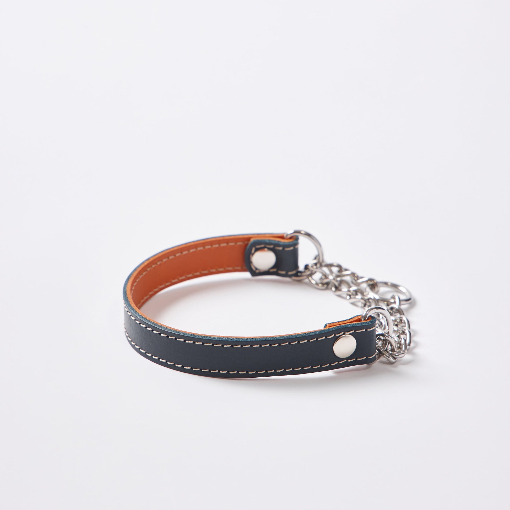 Classic Leather ハーフチョーク Sサイズ｜植物タンニンなめし本革の犬用首輪 - Liberté Beauté
