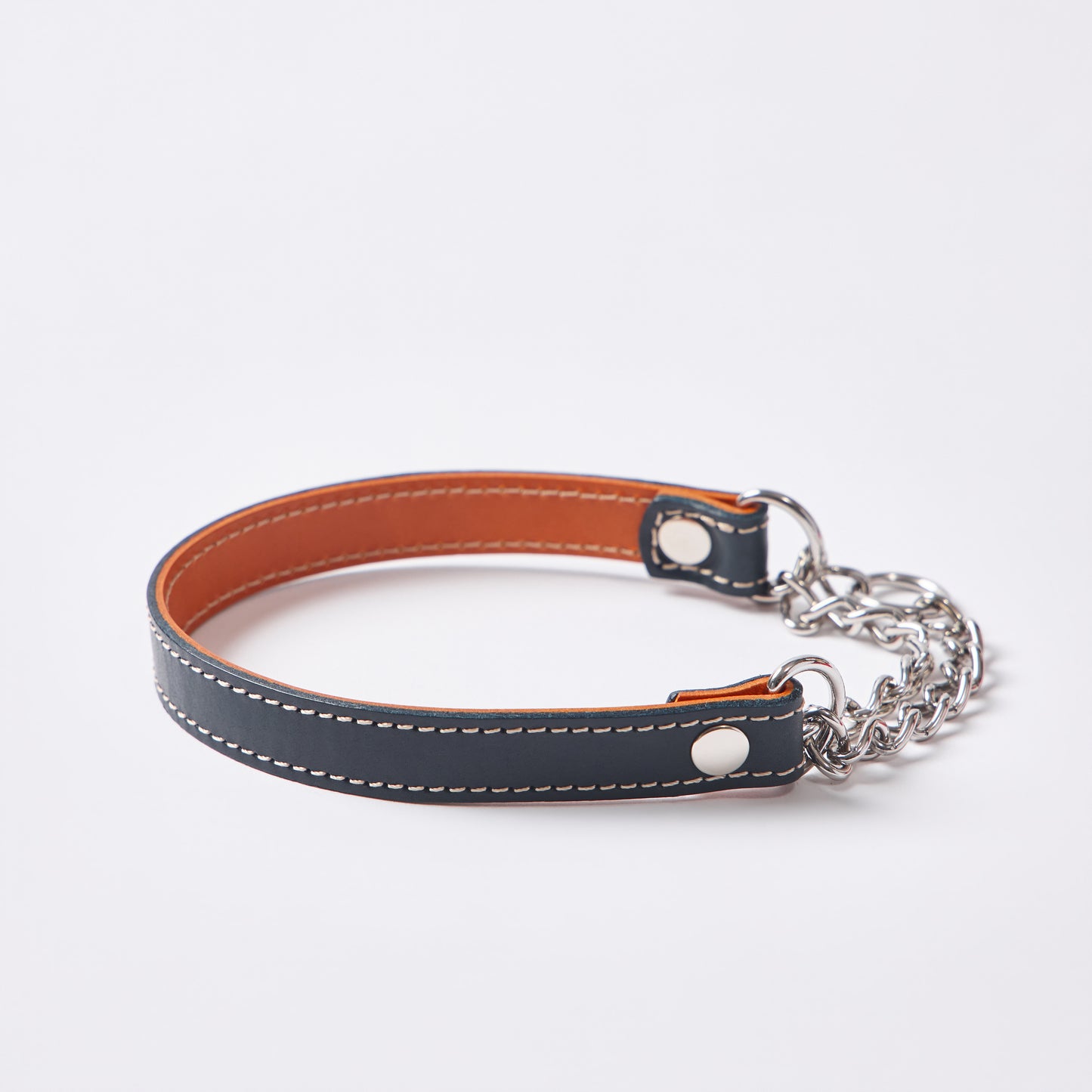 Classic Leather ハーフチョーク Mサイズ｜植物タンニンなめし本革の犬用首輪 - Liberté Beauté
