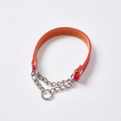Classic Leather ハーフチョーク Mサイズ｜植物タンニンなめし本革の犬用首輪 - Liberté Beauté