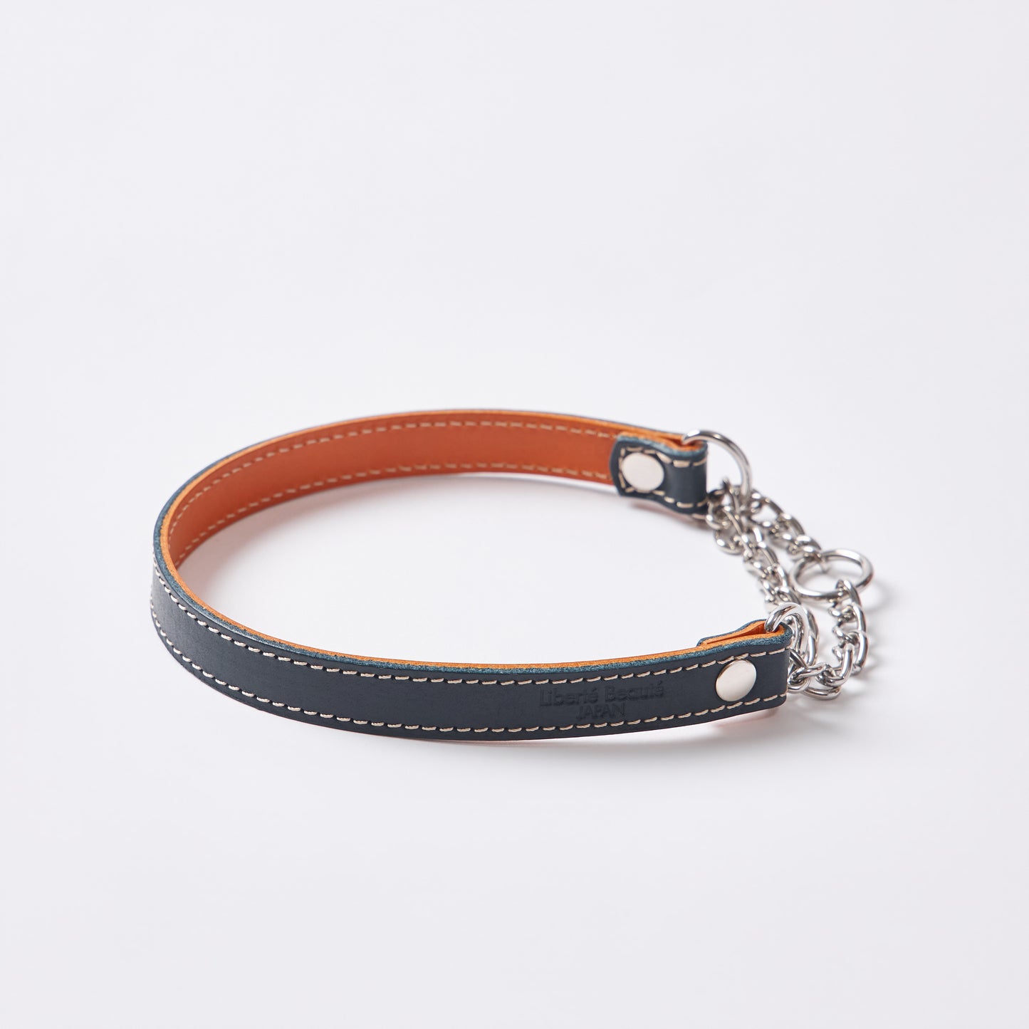 Classic Leather ハーフチョーク Lサイズ｜植物タンニンなめし本革の犬用首輪 - Liberté Beauté