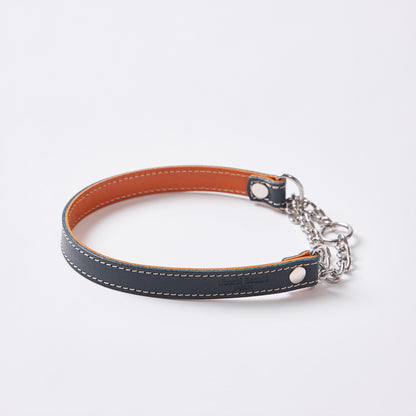 Classic Leather ハーフチョーク Lサイズ｜植物タンニンなめし本革の犬用首輪 - Liberté Beauté