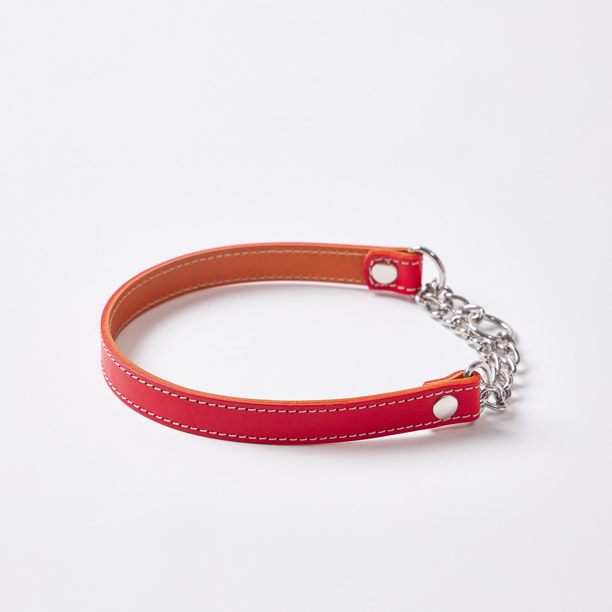 Classic Leather ハーフチョーク Lサイズ｜植物タンニンなめし本革の犬用首輪 - Liberté Beauté