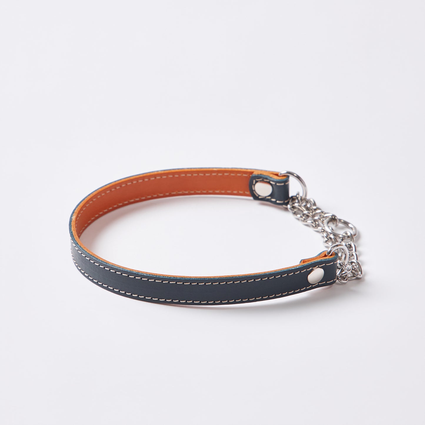 Classic Leather ハーフチョーク Lサイズ｜植物タンニンなめし本革の犬用首輪 - Liberté Beauté