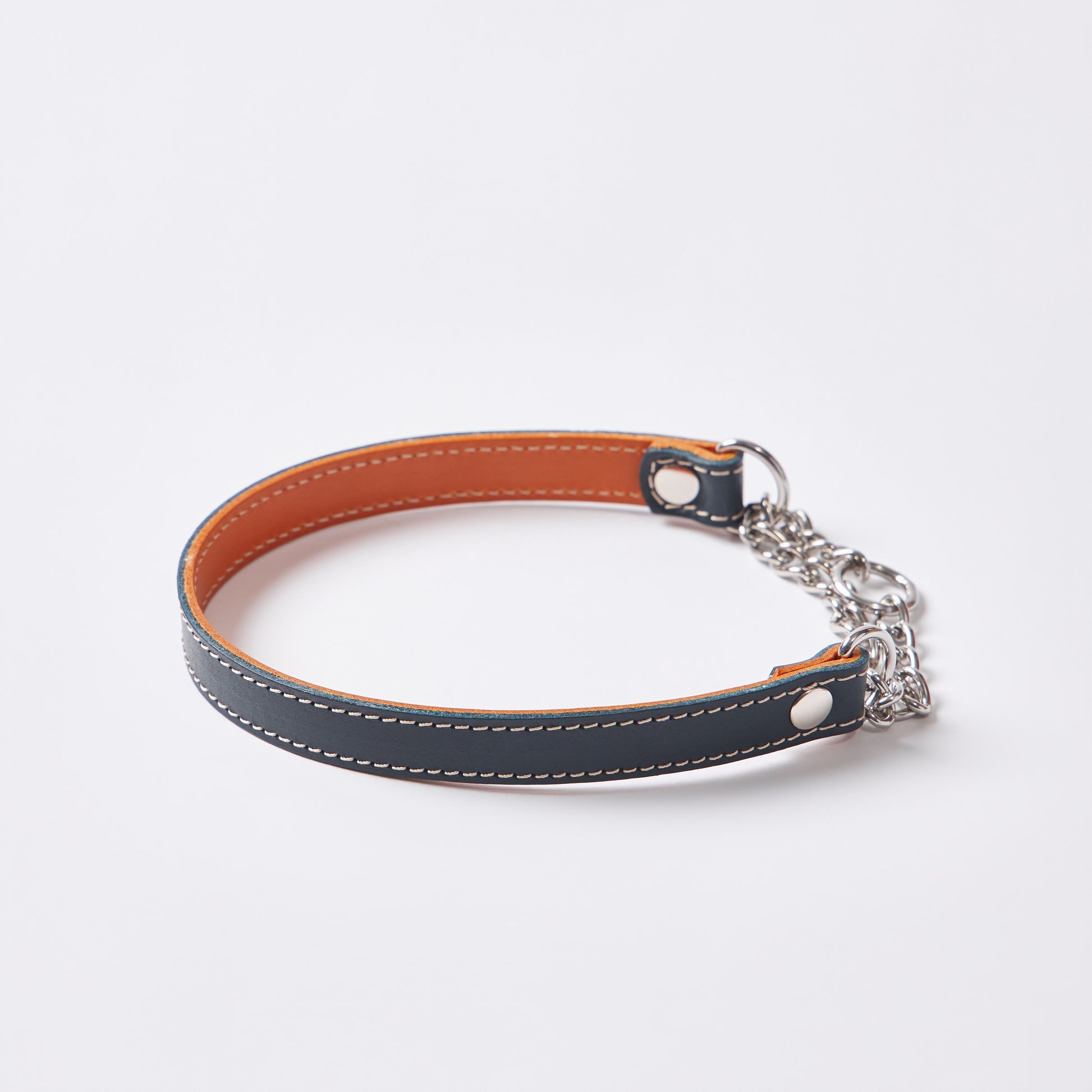 Classic Leather ハーフチョーク Lサイズ｜植物タンニンなめし本革の犬用首輪 - Liberté Beauté