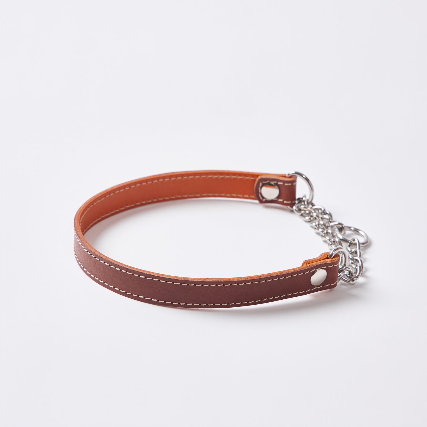 Classic Leather ハーフチョーク Lサイズ｜植物タンニンなめし本革の犬用首輪 - Liberté Beauté