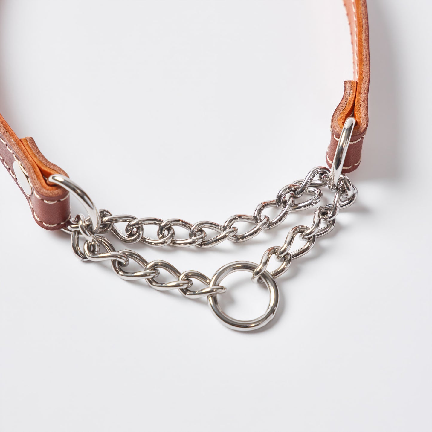 Classic Leather ハーフチョーク Lサイズ｜植物タンニンなめし本革の犬用首輪 - Liberté Beauté