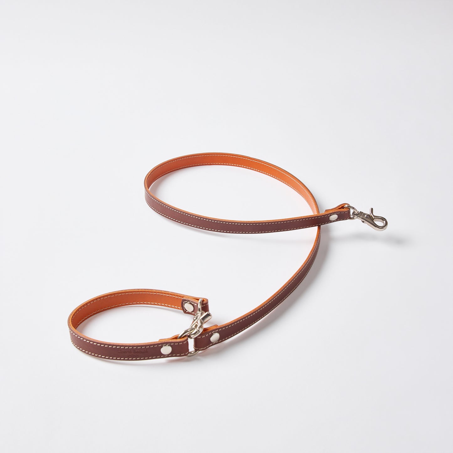 Classic Leather カフェリード｜植物タンニンなめし本革の犬用リード 全長約109cm - Liberté Beauté